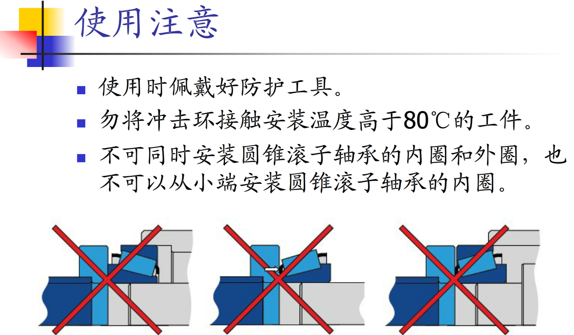 使用注意事項